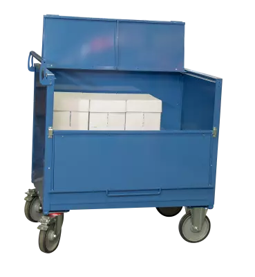 Chariot conteneur 1000 x 700 mm 500 kg - FIMM - 800006473