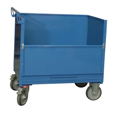 Chariot conteneur 1200 x 800 mm 500 kg - FIMM - 800006472
