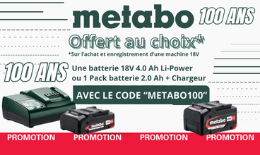 Bas 3 - OFFRE Metabo